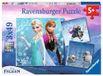 Ravensburger 92642 Puzzel Disney Frozen Avontuur In Winterland - Drie Puzzels - 49 Stukjes - Kinderpuzzel