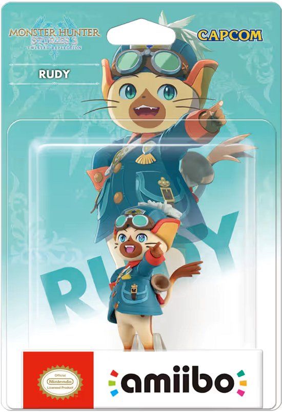 Nintendo Amiibo Rudy - Monster Hunter Stories 3: Twisted Reflection - Nintendo Switch