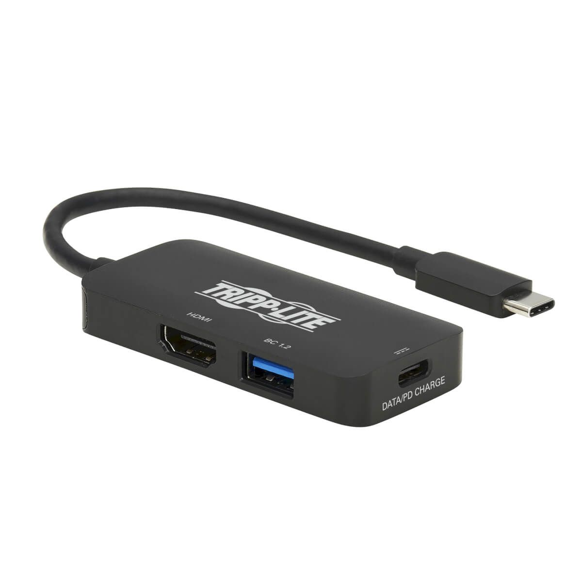 Tripp Lite USB-C Docking Station - HDMI, USB-A, USB-C PD, Black