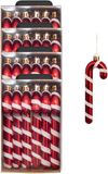 Feeric lights & Christmas Feeric lights and Christmas Kersthangers Zuurstokken 24x -Plastic- 14cm