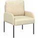 Maison Exclusive Canapé Avec Coussin 55cm Crème Contreplaqué