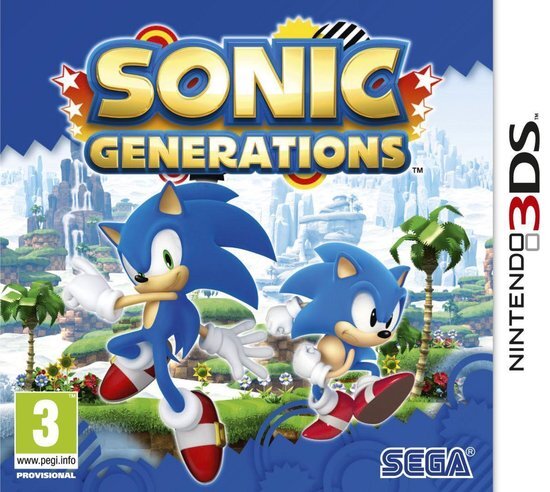 Sega Sonic Generations Nintendo 3DS