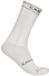 Castelli Fast Feet 4 Fietssok Unisexe Blanc Polyester Polyester