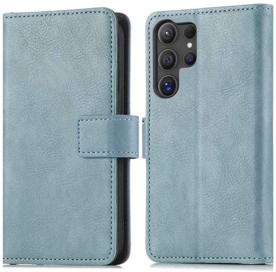 imoshion Luxe Bookcase voor de Samsung Galaxy S25 Ultra - Lichtblauw