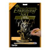 Royal Brush Gold Folie Gravure Art Kit, 8 by 25,4 cm, leeuw Gargoyle