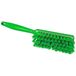 Maya Professional Tools 90252-5 handveger met bevestigingssysteem, hars middelharde borstelharen, FBK/levensmiddelhygiëne, 340 mm x 35 mm, groen