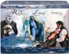 Rigoletto/La Radafilm Plácido Domingo, Malfitano - Raimondi - Gvazava - Cura -P - Tosca In Roma - La Traviata In Paris - Rigoletto I (4 DVD)