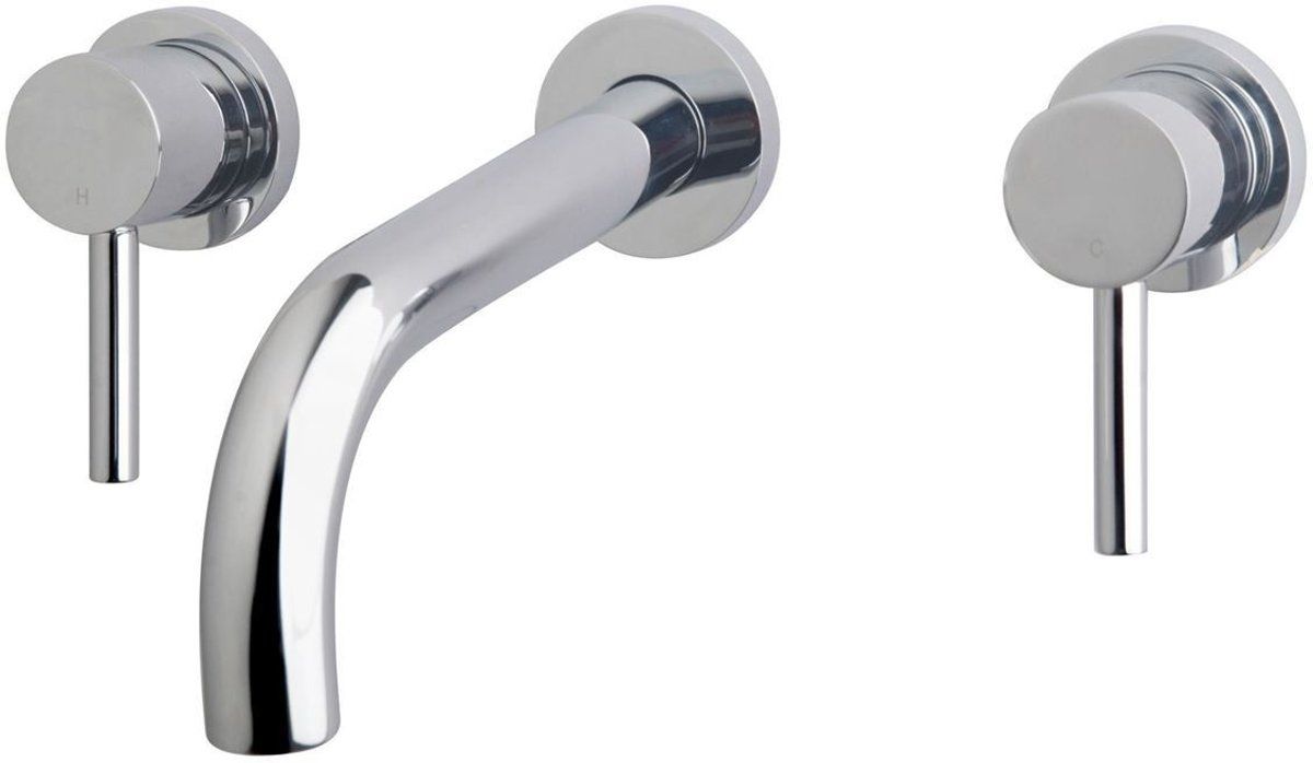 Wiesbaden Caral afbouwdeel uitloop 20cm chroom 29.3110