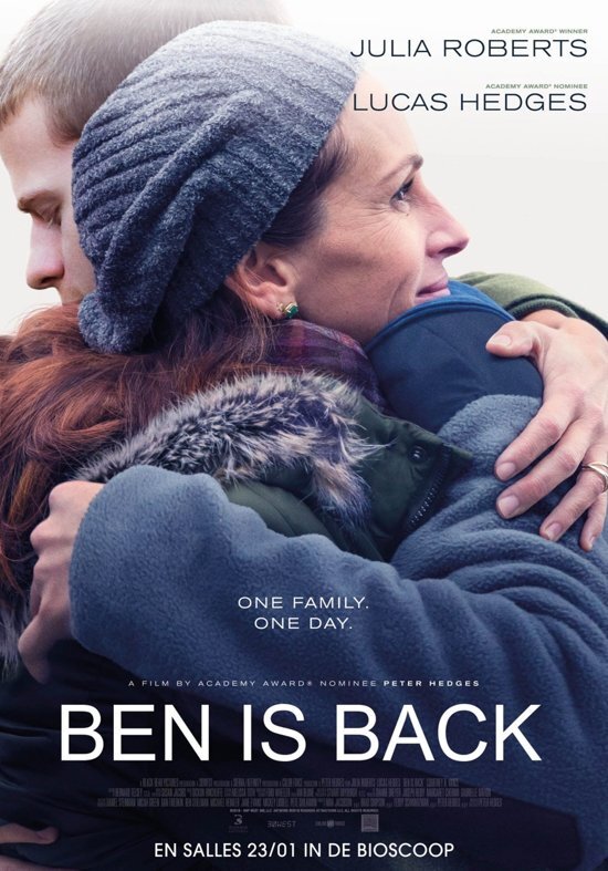 Movie Ben Is Back dvd