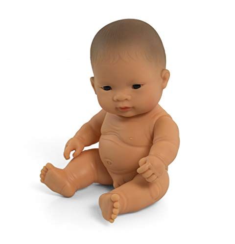 Miniland babypop aziatische jongen 21cm - 31145