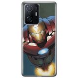 ERT GROUP mobiel telefoonhoesje voor Xiaomi 11T 5G / 11T PRO 5G origineel en officieel erkend Marvel patroon Iron Man 017 aangepast aan de vorm van de mobiele telefoon, hoesje is gemaakt van TPU