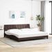 Maison Exclusive - Hanko Cadre de lit, Marron foncé, 200x200 cm