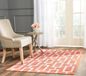 Safavieh Vloerkleed, Rust, 152 x 243 cm, donkerrood/beige