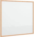 vidaXL - Magnetisch whiteboard met massief grenenhouten frame - 60x55 cm