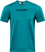 CUBE CUBE ATX ROUND NECK JERSEY S/S LIGHT BLUE / light blue / Heren / XL / 2024