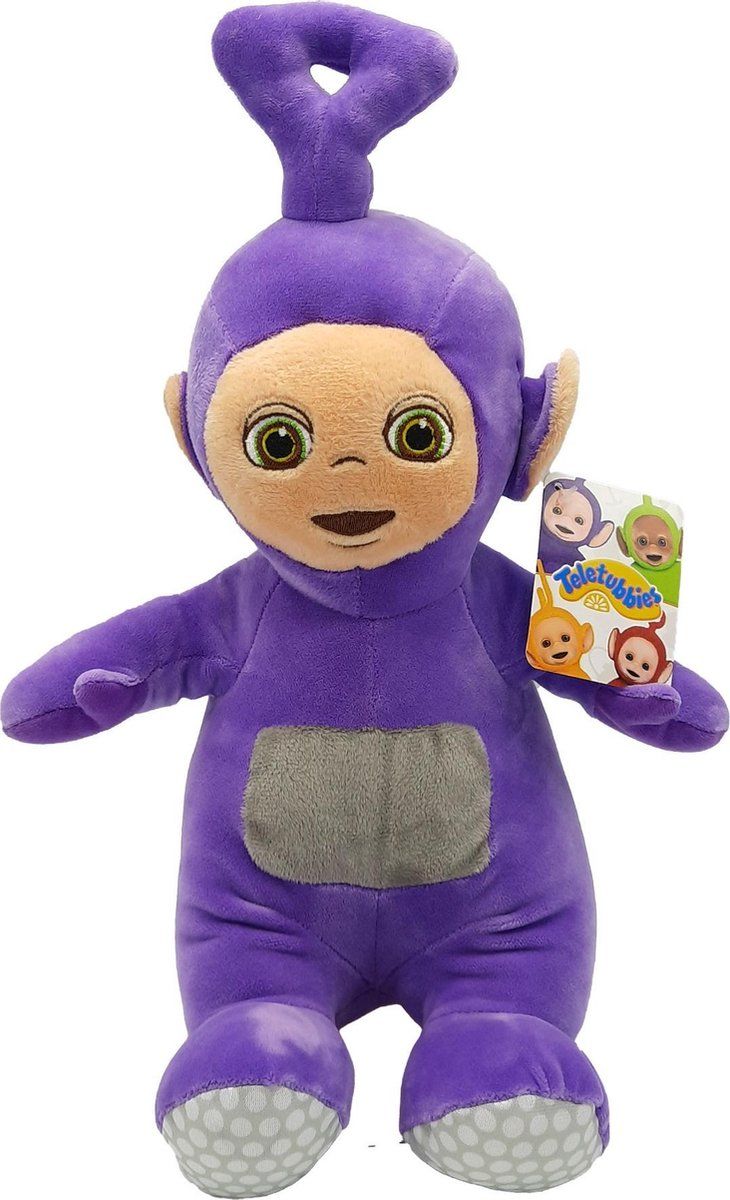 Teletubbies Tinky Winky Paars Pluche Knuffel 35 cm