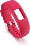 By Qubix Qubix Siliconen sportbandje Rood Geschikt voor Garmin Vivofit 4