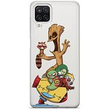 ERT GROUP mobiel telefoonhoesje voor Samsung A12 / M12 origineel en officieel erkend Marvel patroon Guardians of the Galaxy 020 aangepast aan de vorm van de mobiele telefoon, gedeeltelijk bedrukt