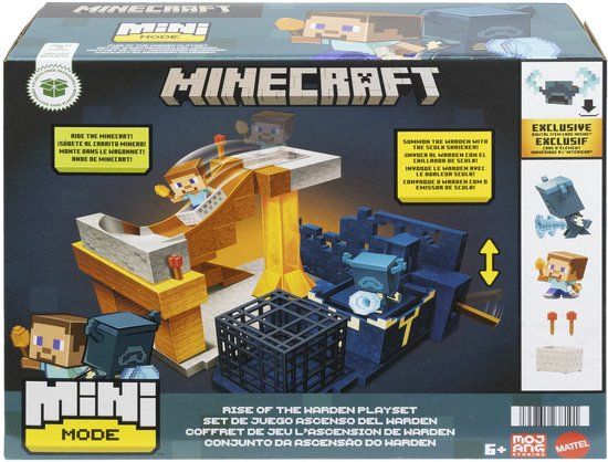 Minecraft Mattel Minecraft MINIMODUS Opkomst van de Warden Speelset