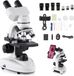 VEVOR Binoculaire Samengestelde Microscoop 40 Tot 2000x Vergroting