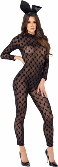 Playboy Bunny 2-Delige Set - Zwart - S