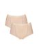 Sloggi Control damesslip (2 stuks), Kleur: zwart/bruin