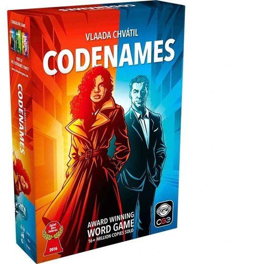 Wancelot Codenames Vernieuwde Editie Partyspel - EN
