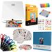 Kodak Step Slim Instant mobiele fotoprinter - Kit: 20 pakjes Zink papier, Schaar, plakboekalbum, stiften, stickersets