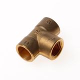 dPs Domestic Parts Service BV DPS T-stuk kap x binnendraads x kap 12 x 1/4" x 12mm