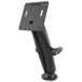 RAM Mounts RAM-101U-D-2461 VESA 75 lange klemhouder set C-Kogel Zwart Aluminium