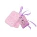 Glam'Up Paris Badstofmanchetten, zacht en elastisch, accessoires voor gezichtswas of make-up, absorberende manchetten, microvezel, roze