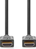 Nedis High Speed HDMI-Kabel met Ethernet - 1.00 m - Zwart
