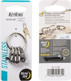 Keyring Nite Ize MicroLink KeyRing Zilver
