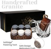 ROCKS Whiskey Chilling Stones ROCKS The Connoisseur's Set Signature Whiskey Glass Edition