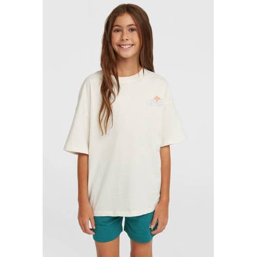 O'Neill regular high waist sweatshort donkergroen