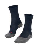 FALKE TK5 Wandelsokken anti blaren, lichte padding merinowol sportsokken dames blauw - Maat 41-42