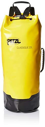 Petzl Classique 22L, Robuuste Speleologietas Met Gemiddelde Capaciteit, Geel/Zwart, 22 Liters, Unisex-Volwassene