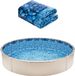 Vevor Zwembadbekleding Blauw Vinyl 640x120cm