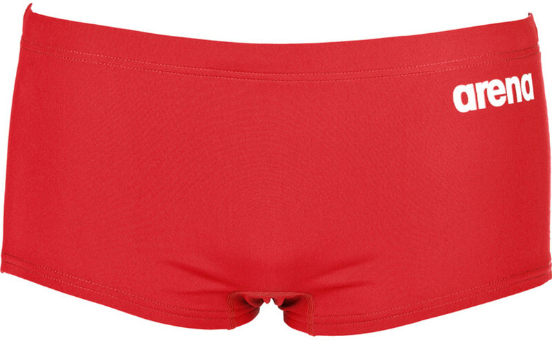 Arena Solid Squared zwembroek Heren rood DE 7 / US 38 2018 Zwemshorts