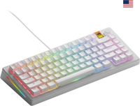 Glorious PC Gaming Race Glorious Gaming GMMK 3 HE 75% Prebuilt Toetsenbord Gamen USB QWERTY Amerikaans Engels Wit