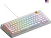 Glorious PC Gaming Race Glorious Gaming GMMK 3 HE 75% Prebuilt Toetsenbord Gamen USB QWERTY Amerikaans Engels Wit