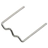 KS Tools 150.1063 Reparatieklem u-vorm, gelegeerd staal, Ø 0,8 mm, 50 stuks