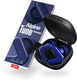 Alpine Hearing Protection Alpine Tune Oordopjes Festival - Concert Oordopjes met Geluidsdemping - Hifi Geluidskwaliteit - 19dB Gehoorbescherming met Helder Geluid - 4 Maten Oordoppen - Voor Concerten, Feesten, Raves & Clubs - Donkerblauw