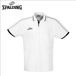 Spalding Polo - Maat L - Wit/Zwart