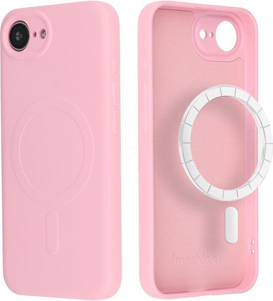 imoshion Color Backcover met MagSafe voor de Apple iPhone 17e / 16e - Candy Pink