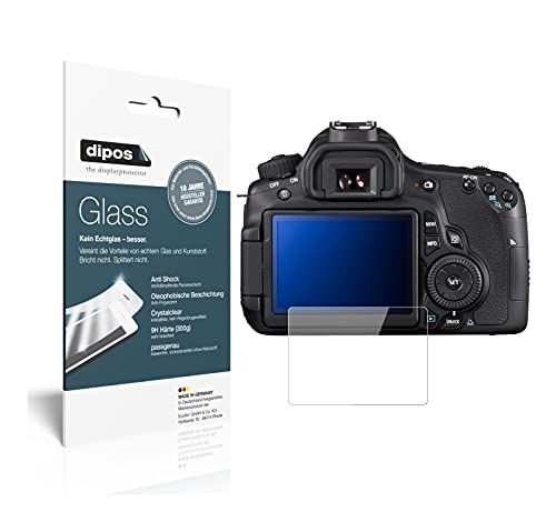 dipos I 9H pantserfolie compatibel met Canon EOS 60D beschermfolie displaybeschermfolie