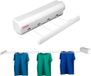 Merkloos Corde à linge rétractable intérieur extérieur - Corde de séchage télescopique pour cintres pour salles de bains cuisines maisons balcons (quatre cordes)