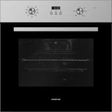 Inventum IOH6070RK - 65L Electric Oven - Built-in - Black/Stainless Steel