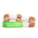 Emotional Relatable Emotional Support Highland Cows Plushies with Carrying Basket