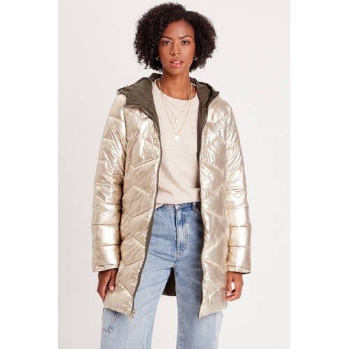 Cache Cache Reversible Jacket Khaki/Gold